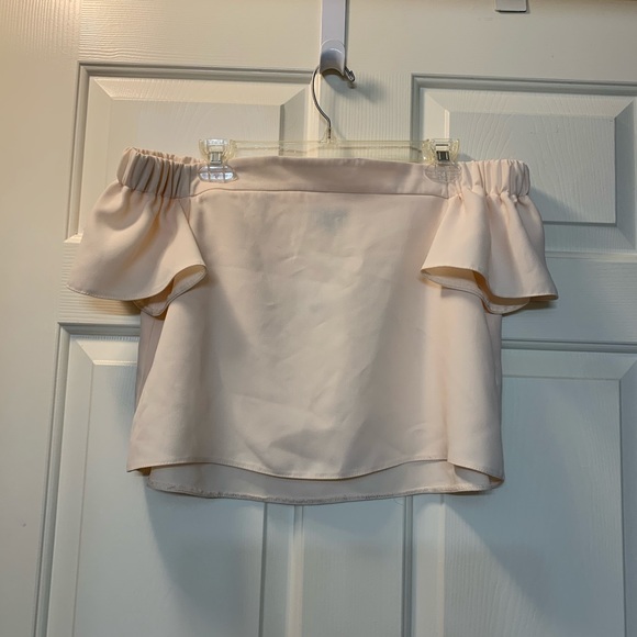 Shirt Off Shoulder TopShop size 6 - Picture 2 of 5